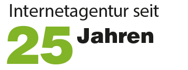Agentur seit 25 Jahren