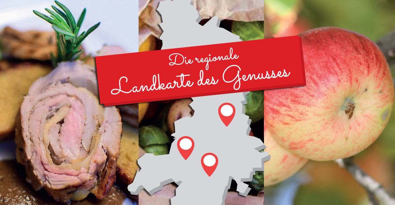 Landkarte des Genusses Augsburg Slowfood