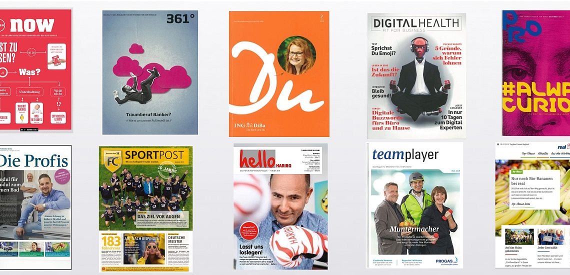 Mitarbeitermagazin Voila Outline GmbH